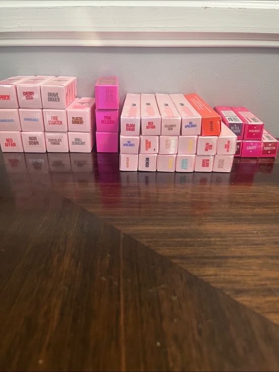 Jeffree Star Other - JEFFREE STAR LIPSTICKS LOT OF 36 new cosmetics make up